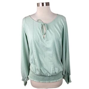 Anthropologie smocked blouse- brand new!